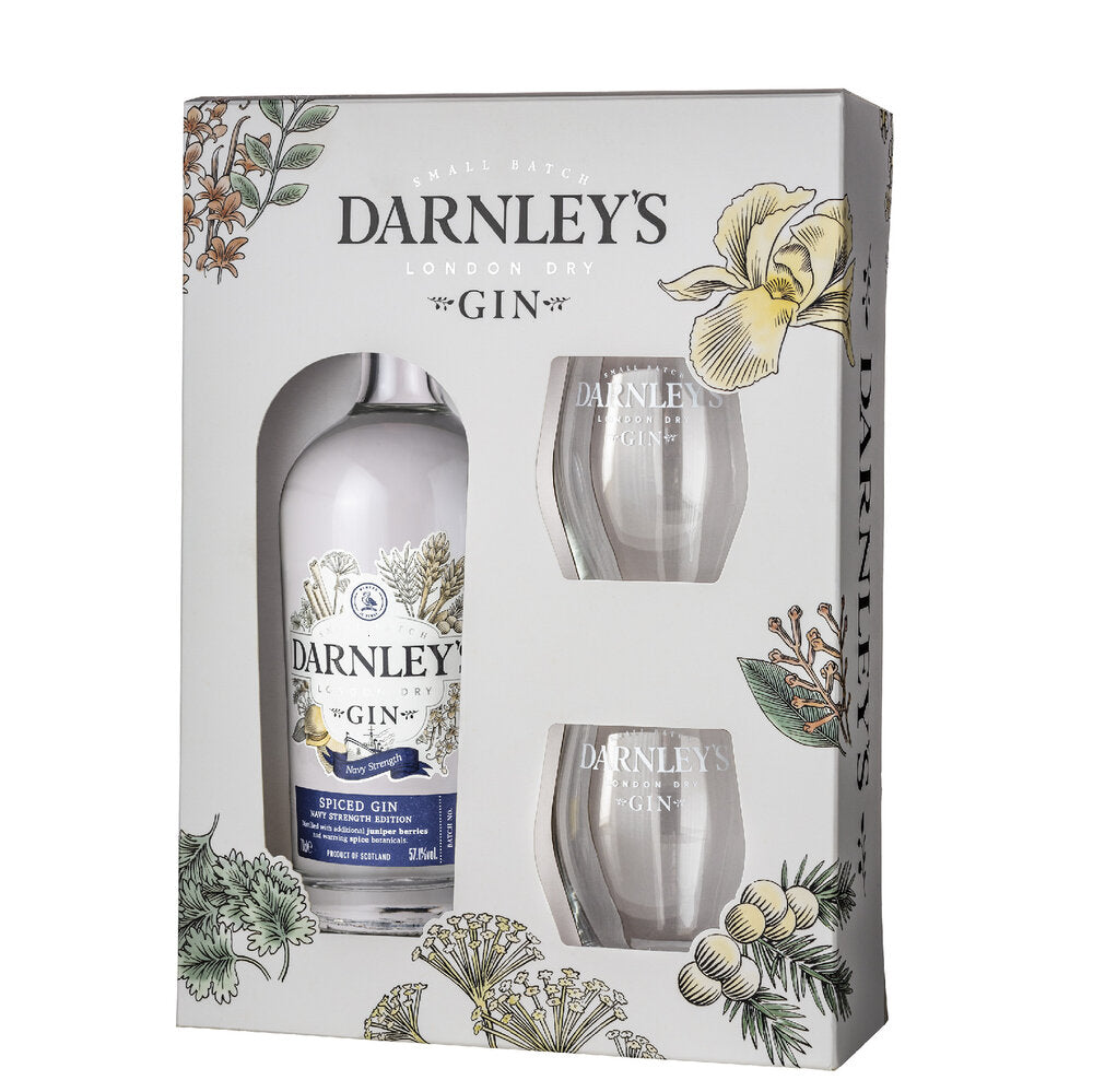 Navy Strength Spiced Gin Gift Set